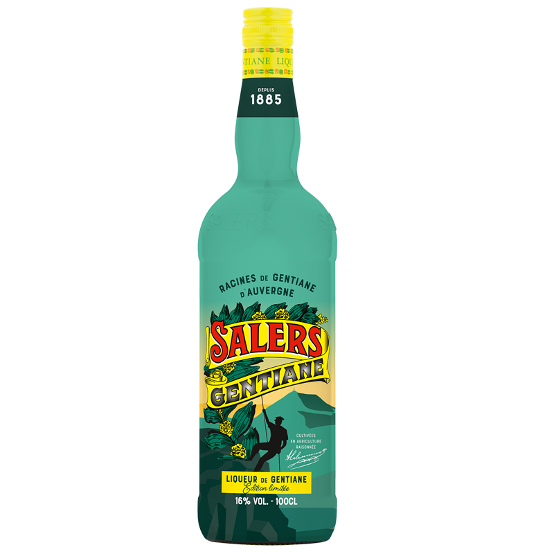 Liqueur de Gentiane SALERS décorée 16% - 100cl