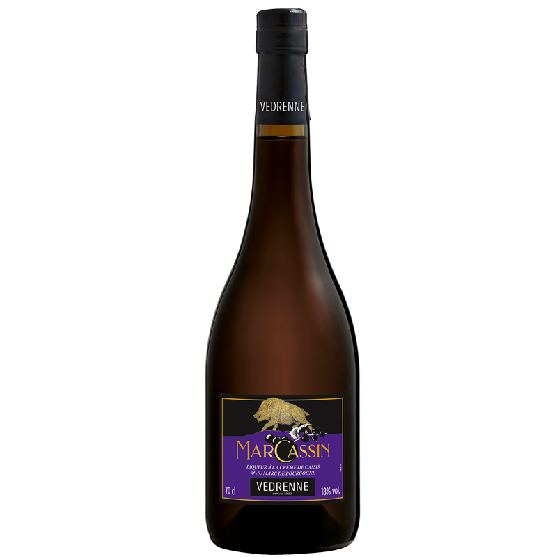 Liqueur MarCassin VEDRENNE 18% - 70cl