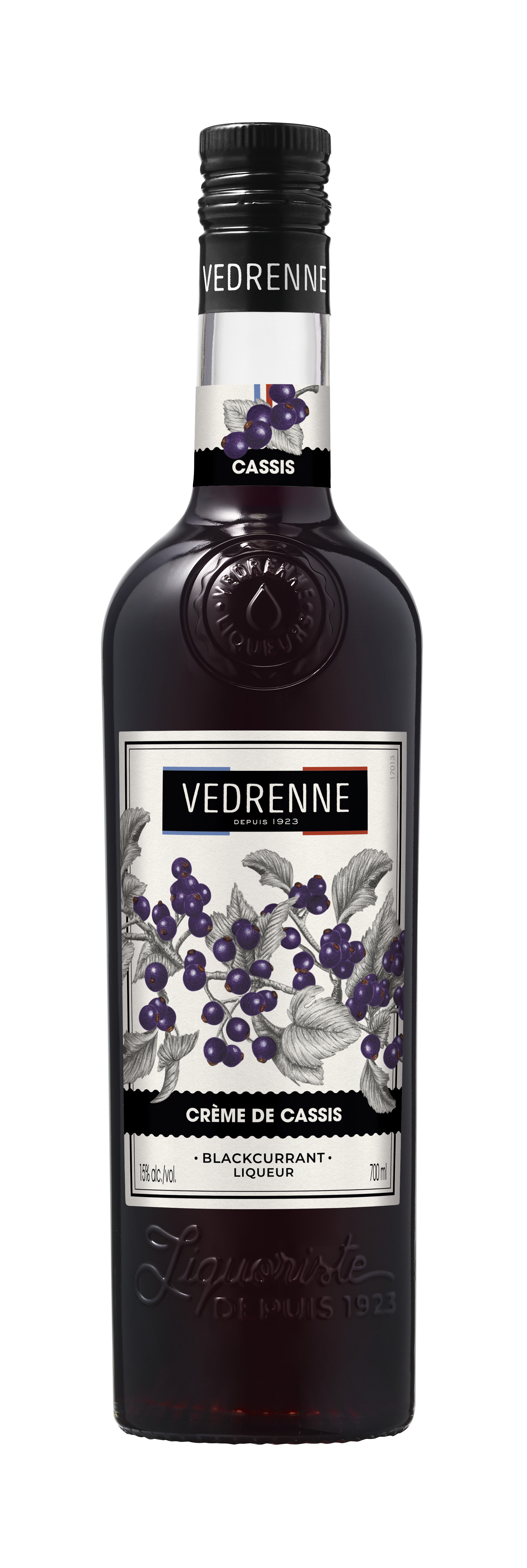 VEDRENNE Blackcurrant Liqueur 15% - 700ml