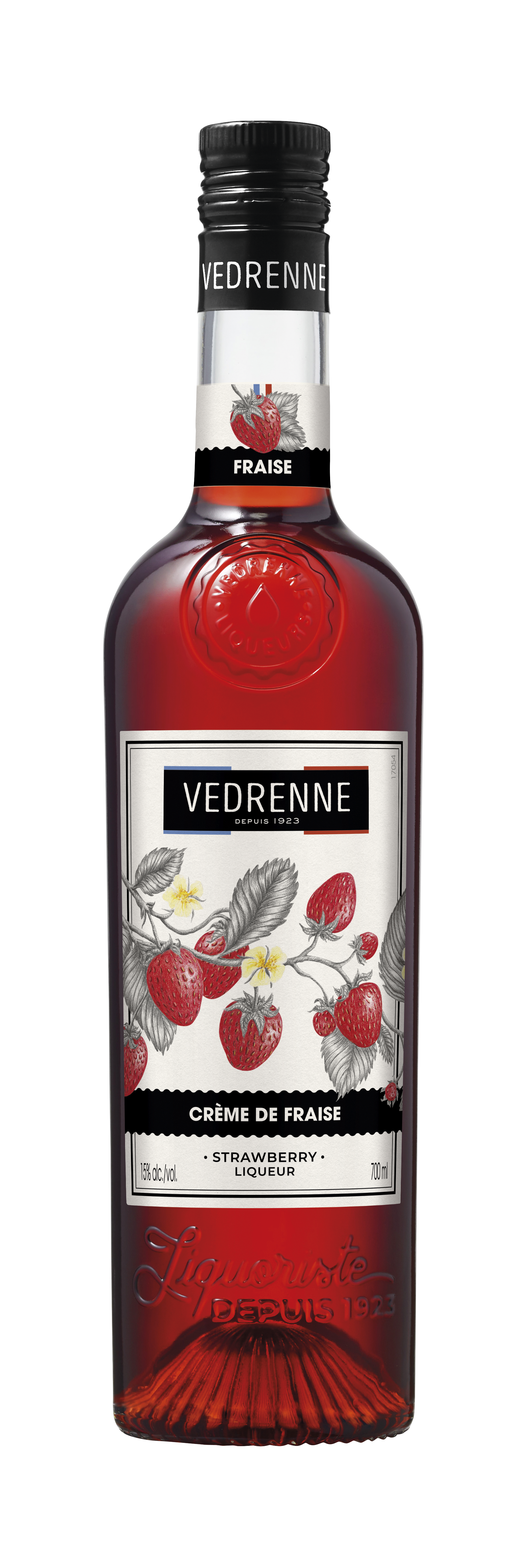 VEDRENNE Strawberry Liqueur 15% - 700ml