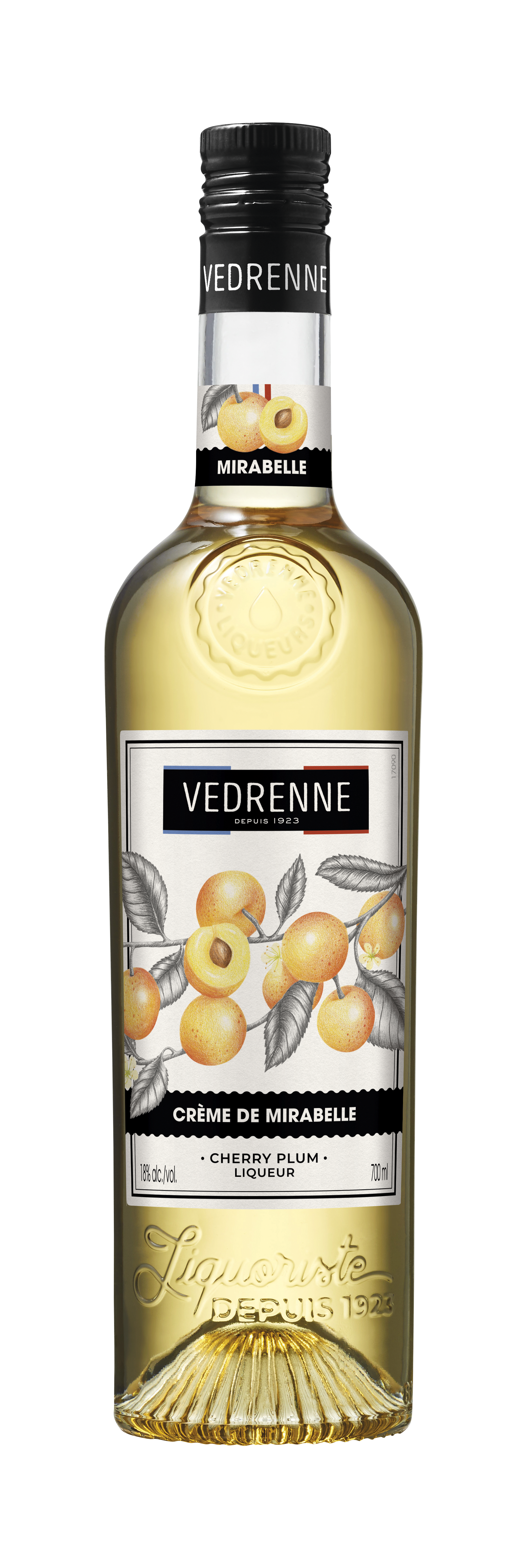 Crème de Mirabelle VEDRENNE 18% - 70cl