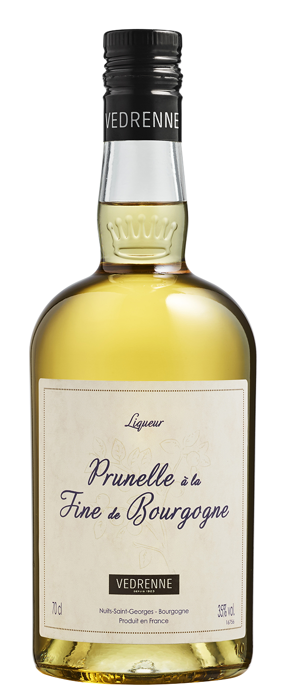 Liqueur de Prunelle à la fine de Bourgogne VEDRENNE 35% 70cl