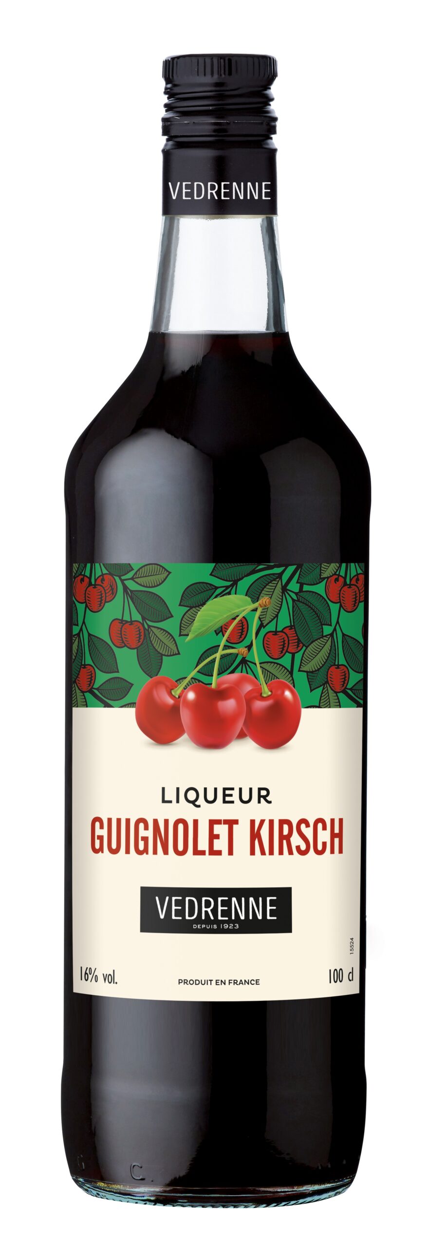 Liqueur Guignolet-Kirsch VEDRENNE 16% - 100cl