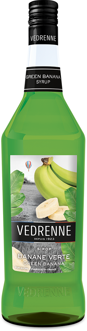 VEDRENNE Green Banana Syrup - 1000ml