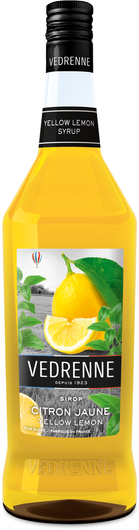 VEDRENNE Yellow Lemon Syrup-1000ml