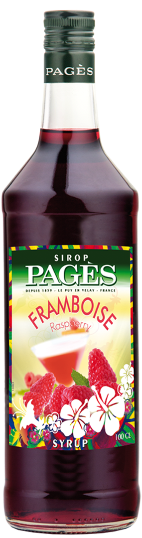 Sirop Framboise PAGÈS 100cl