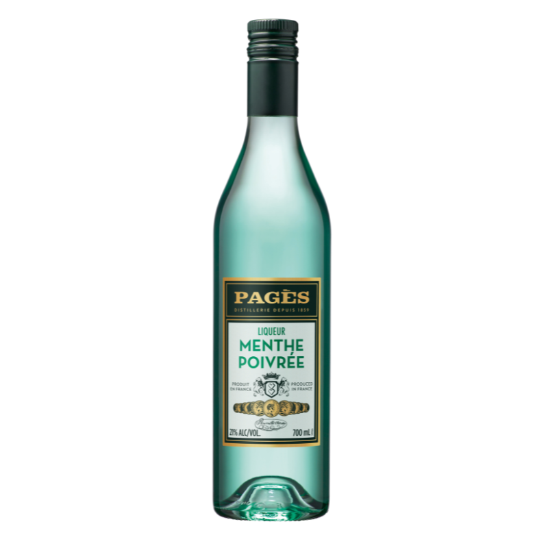 Liqueur de Menthe Poivrée PAGÈS 21% - 70 cl