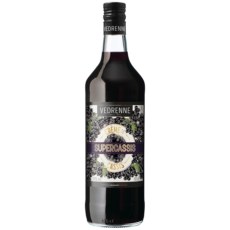 Supercassis VEDRENNE Crème de Cassis 20% - 100cl
