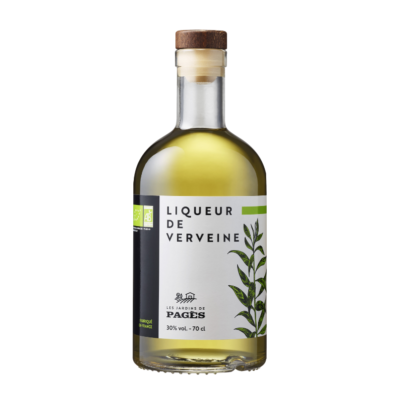 Liqueur de Verveine BIO LES JARDINS DE PAGÈS 30% - 70cl